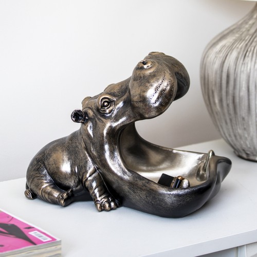Big open mouth hippo - hippo, bowl