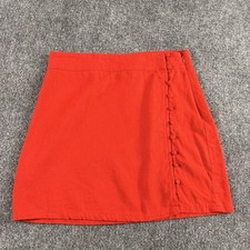 Forever 21 Skirt Women S Red