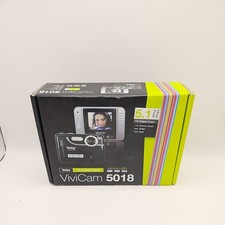 Vivitar ViviCam 5018 5.1MP Digital Camera Pink 1.8" LCD 8x Zoom