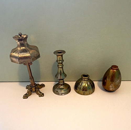 Vintage miniature brass - miniature,