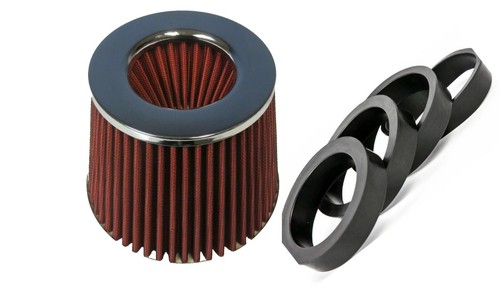 Cone air filter - air, red