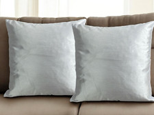 Cushion Covers Satin White