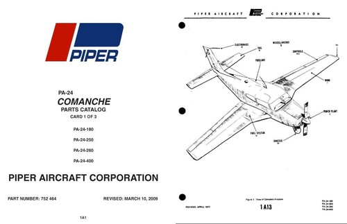 Piper comanche aircraft - pa-24,