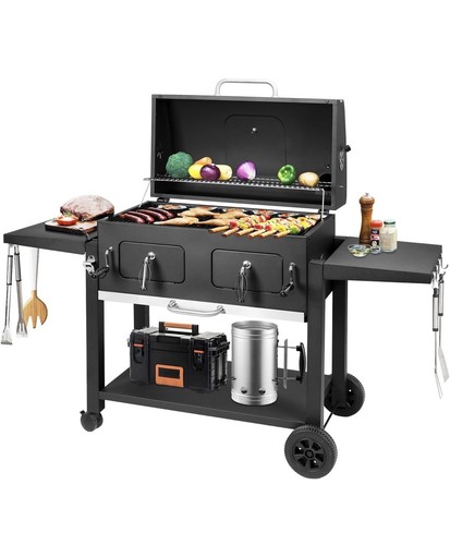 Large charcoal bbq barbecue - large,