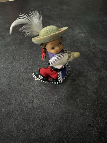 Vtg swiss doll traditional - vtg,