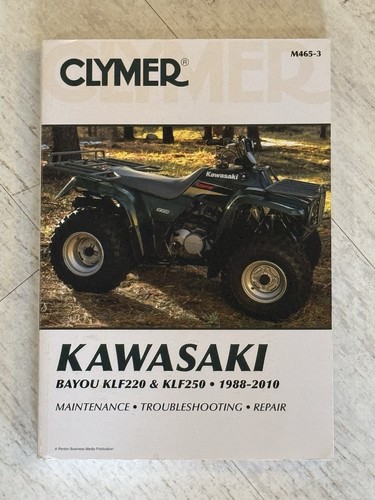Clymer manual m465 - manual, m465-3
