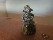 Vintage Brass Lady Bell