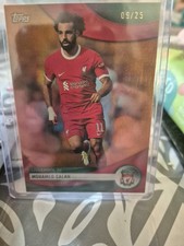 Mohamed Salah Liverpool 9/25 Topps 2023  RARE CARD