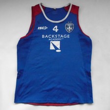 Wakefield Trinity Vest Rugby League Blue Size L READ DESC Free UK P+P