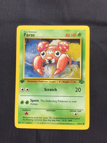 Pokemon cards jungle - pokemon, 1st