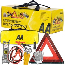 AA Emergency Breakdown Kit Car Driving European Travel Kit Warning Triangle