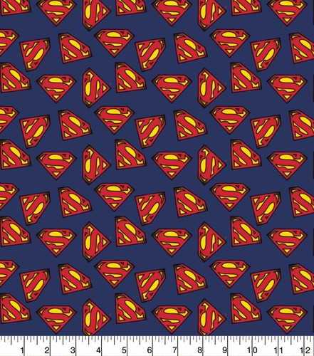 Fs639 superman logo - superman, print
