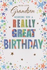 GRANDSON BIRTHDAY GREETING
