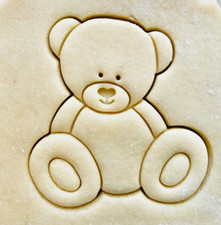 Teddy Bear cookie cutter, full