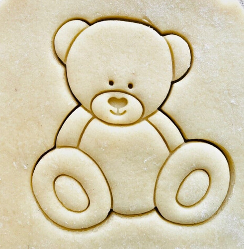 Teddy bear cookie cutter - cutter,, full