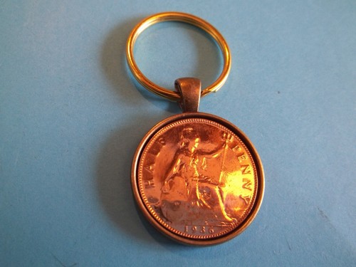 Half penny coin britannia - coin,