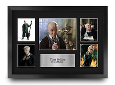 Tom Felton Harry Potter Draco Malfoy Gifts A3 Framed Photo Print for Movie Fans