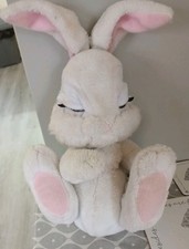 FLAIR EMOTION PETS MILKY THE BUNNY Interactive Toy White Plush Tall Working VGC