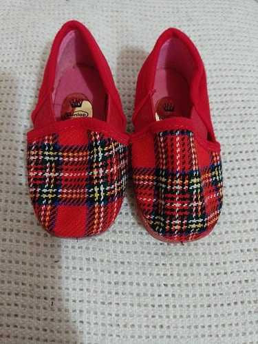 Babies dunlop slippers red - slippers,