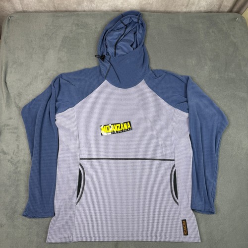 Melanzana micro grid hoodie - grid,