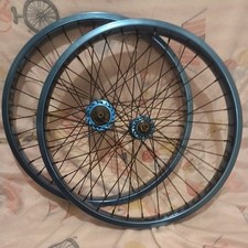 (Pair of) Blank BMX Compound XL Wheel set   20" Alloy Wheels