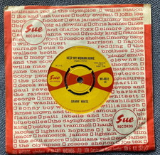 DANNY WHITE - KEEP MY WOMAN HOME rare UK 1967 / NORTHERN SOUL / SUE / EX++ !!!
