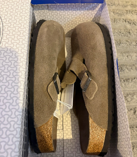 Birkenstock boston grey - birkenstock,