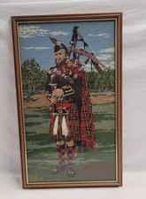 Vintage Framed Tapestry