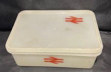 Vintage British Rail Railway Lunchbox Sandwich Tupperware (Stewart)