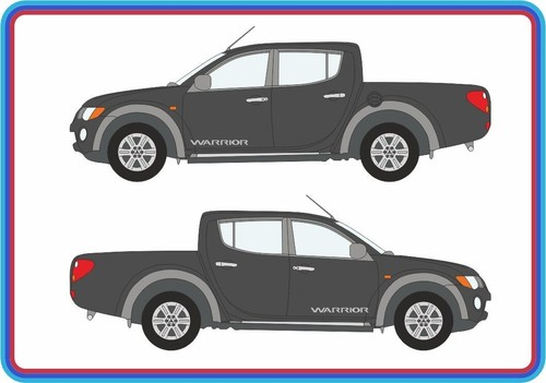 Side decal set stickers - decal, fits