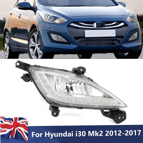 Right front bumper fog - front,