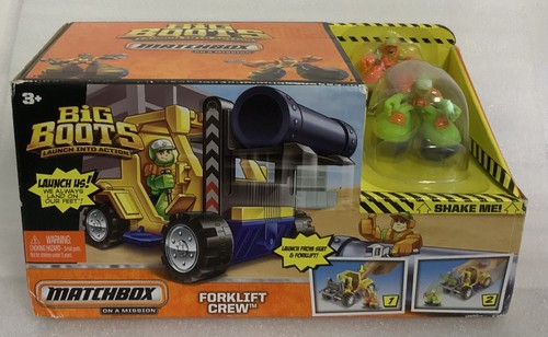 Big boots forklift crew - forklift,