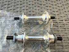 NOS Suzue Old School BMX Sealed Bearing Hubs Silver 1984 Dated