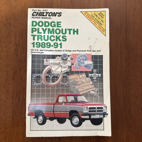 1989 dodge plymouth trucks - dodge,
