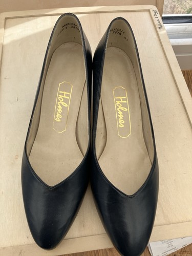 Vintage classic navy leather - vintage,