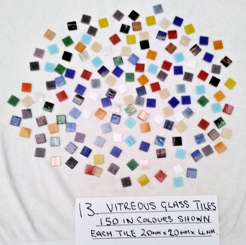 Vitreous glass mosaic tiles - ,