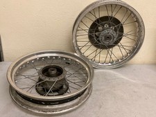 Pair Akront Alloy Rim Wheels