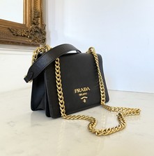 Prada Black Crossbody Saffiano