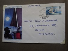Gipsy Moth IV Commemorative First Day Cover 1967