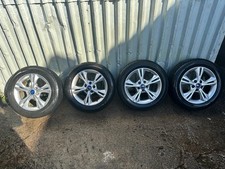GENUINE MK3 FORD FOCUS - 16" ALLOY WHEELS & TYRES - 7JX16H2 / CM5C-1007-AXA