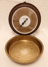 Vintage Salter Wall Weighing Scales with Tray in Good Condition