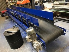 Custom Conveyors, Conveyor Belt 600mm Wide x 6 Meters Long NEW .
