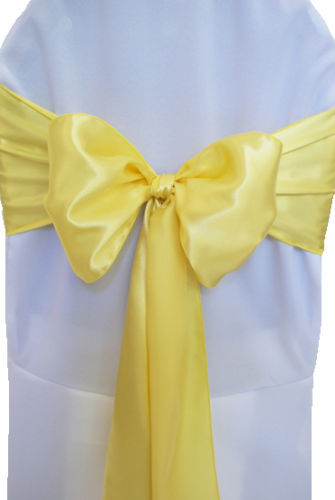 100 satin sashes chair - 25, 50