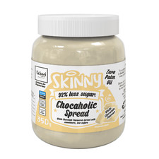 The Skinny Food Co 350g Chocaholic Spread White Chocolate Vegetarian Friendly