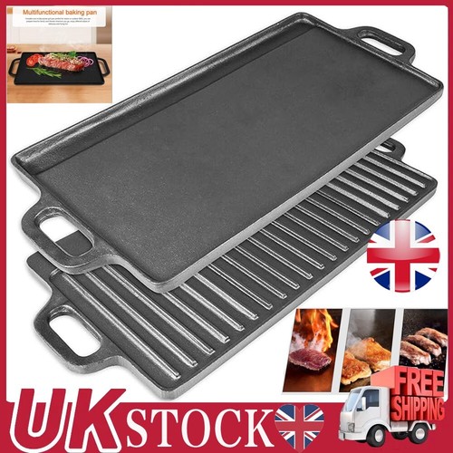 Large griddle plate cast - plate, iron