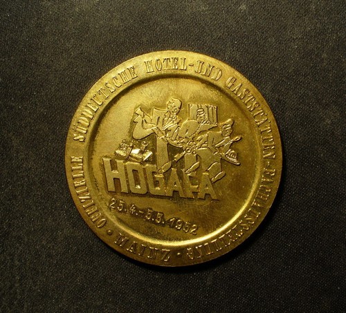 German award medal - german, gilt