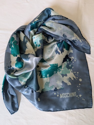 Vintage moschino silk - moschino, scarf