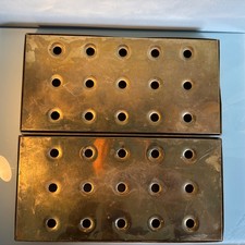 Rare Vintage  Brass Drip Tray