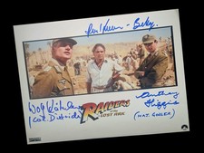 Indiana Jones Cast signed