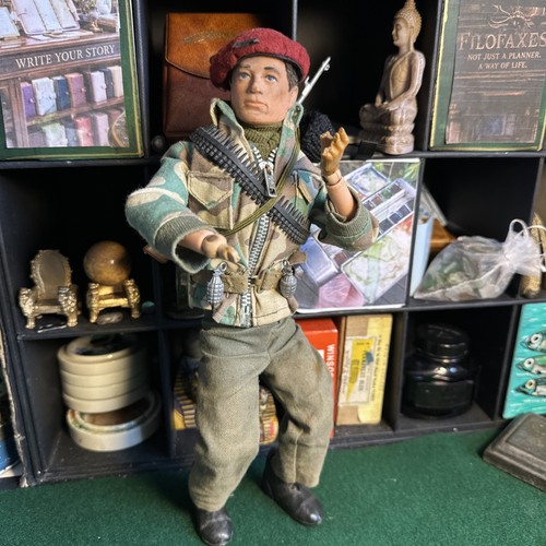 Vintage action man parachute - man,